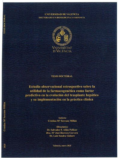 Portada del llibre de la Tesi